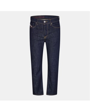 Men's Diesel Tapered Jeans in Blue Denim