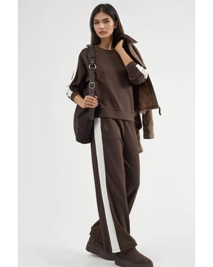 Modal Touch Regular Fit Sweatshirt & Broek Set