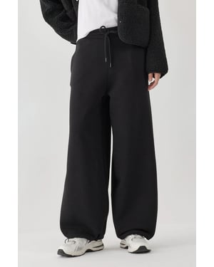 Barrel Fit Basis Verhoogde Sweatpants