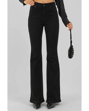 Hoge Taille Flared Jeans