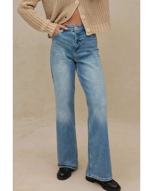 Brede Pas Comfort Denim Jeans
