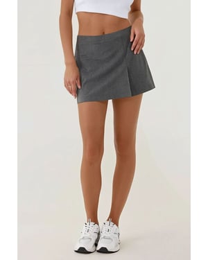 Hoge Taille Mini Rechte Skort