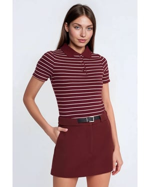Mini Rechte Skorts