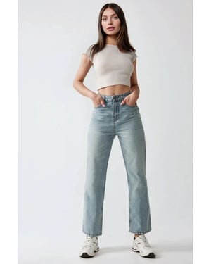 Rechtdoorgankelijke Denim Jeans