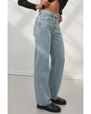 Rechtdoorgankelijke Denim Jeans