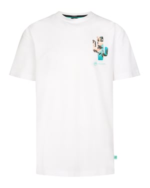 Petrol Industries - Jongens T-shirt met rugprint Sol - Wit