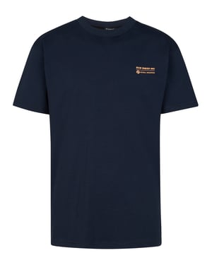 Petrol Industries - Jongens Jersey T-shirt met print Valle - Blauw