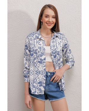 Gestreepte Lange Mouwen Shirt