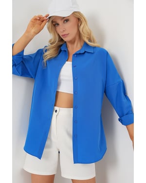 Oversized Poplin 2-Pack Shirt