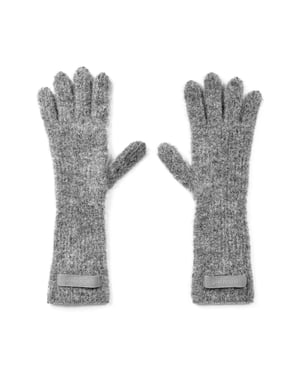 Les Gants Gros Grain-logohandschoenen