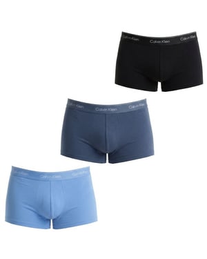 Pakket van 3 Heren Boxer Lage Taille Icon Katoen Stretch NB4389