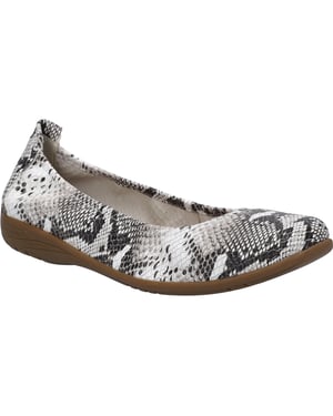 JOSEF SEIBEL Dames Ballerina Fenja 01 in wit