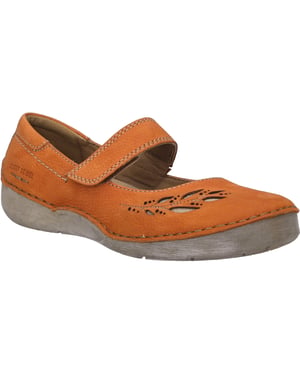 JOSEF SEIBEL Dames Ballerina Fergey 58 in oranje