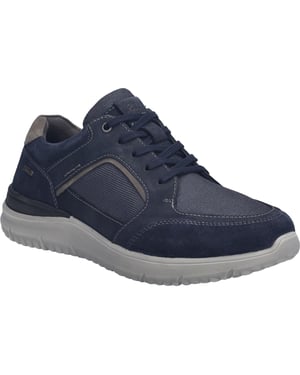 JOSEF SEIBEL Heren Sneaker Wales 51 in blauw