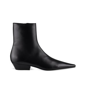Saint Laurent Jill laarzen Zwart