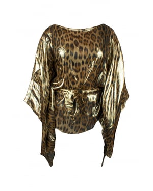 Roberto Cavalli Kaftan Goud