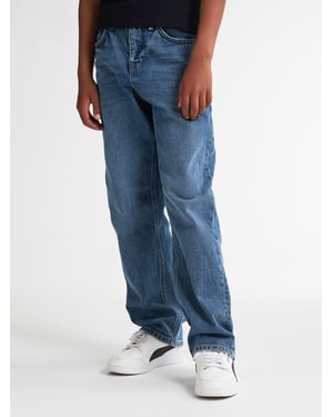Petrol Industries - Jongens Lenox Loose Fit Denim McCall - Blauw