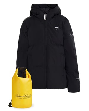 Schmuddelwedda Anorak + Tagesrucksack - SET Meisjes zwart