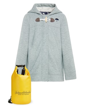 Schmuddelwedda Mantel + Tagesrucksack - SET Meisjes mint melange