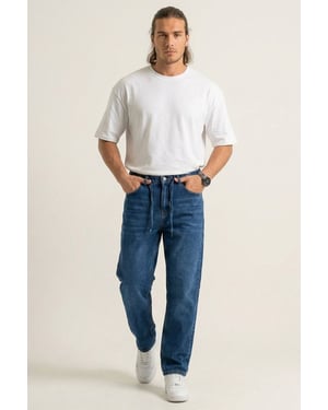 Relaxed Fit Denim Broek