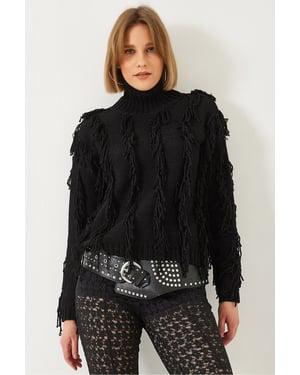 Fleurige Colcropped Trui