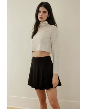 Plissé Mini Skort