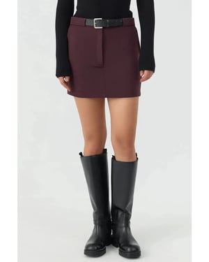 Hoge Taille Mini Skorts