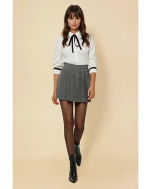  geplooide mini-rok