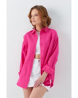 Over-sized Poplin Shirt