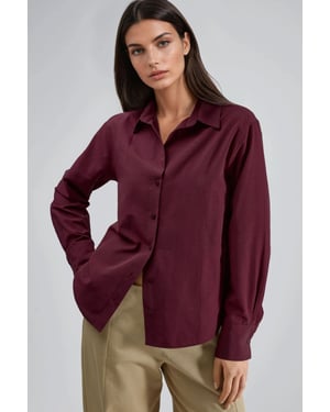 Knopsluiting Relaxed Fit Overhemd