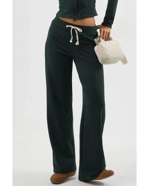 Rechttapsgewijze Sweatpants met Koordjes