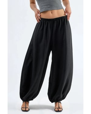 Lage Taille Baggy Fit Joggingbroek