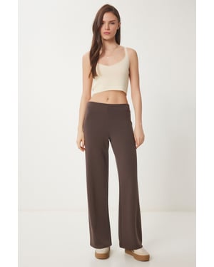 Regular Fit Elastische Taille Joggingbroek