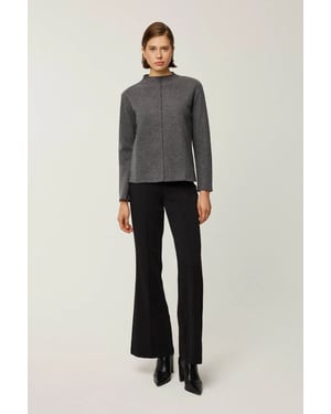 Halve Col Gebreid Top