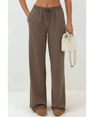 Zachte Modal Touch Wide Leg Sweatpants
