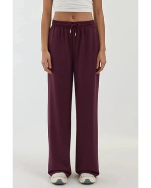 Zachte Modal Touch Wijde Leg Sweatpants