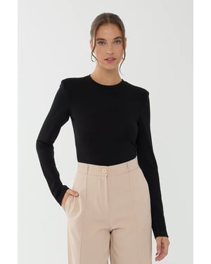 Stevige Lange Mouwen Bodysuit
