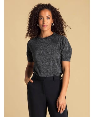 IVY BEAU Amy   Black/Silver
