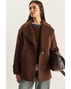 Oversized Jas met Pocketen