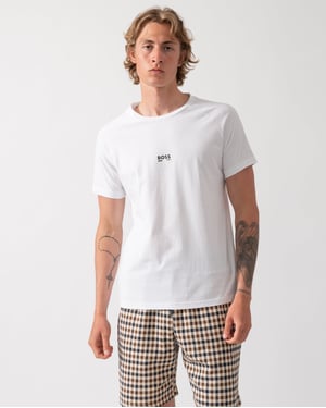 Strand T-Shirt Slim Fit T-Shirt in Wit
