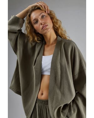 Lange Mouw Losse Pasvorm Kimono