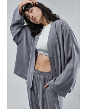 Lange Mouw Loose Fit Kimono
