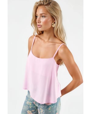 Vierkante Hals Crop Top