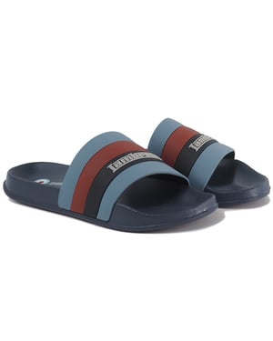 Lambretta Prince Heren Blauwe Slippers