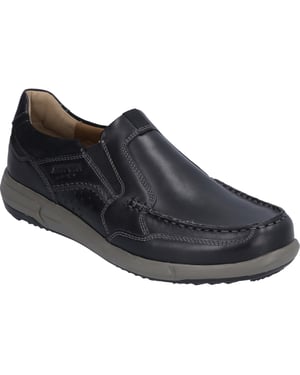 JOSEF SEIBEL Heren Slipper Enrico 19 in zwart