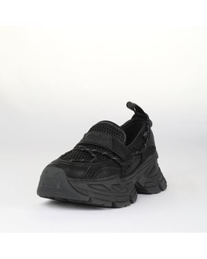 Buffalo Loafer TEC Dames Zwarte Instappers