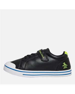 Penguin Junior Regenboog Zwart/Veilig Geel Sneakers