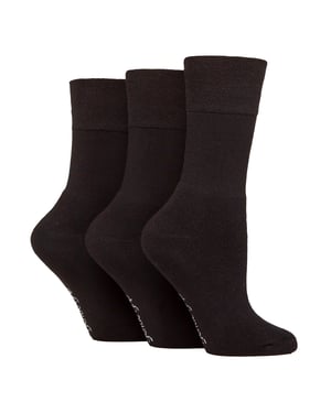 3-Pack Dames Bamboosokken Zacht Ademend Gevoerde Crew Sokken