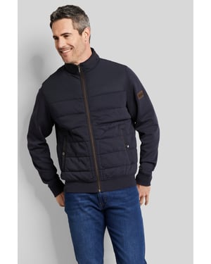 Bugatti Herren Sweatjack met structuur