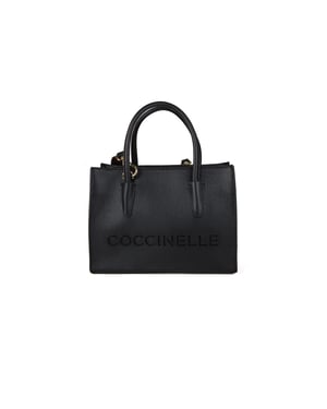 Coccinelle Myrtha26 Handtas Geribbeld Leer